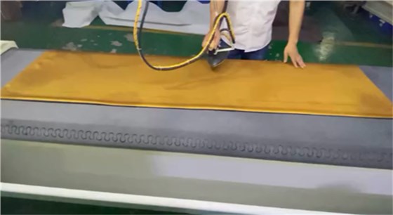 旋转烫台毛毡带0424-2