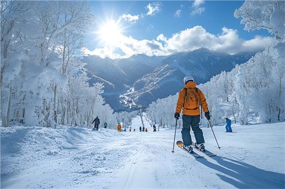滑雪场魔毯输送带0923-2