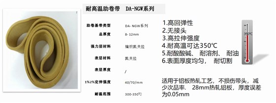 耐高温助卷机皮带