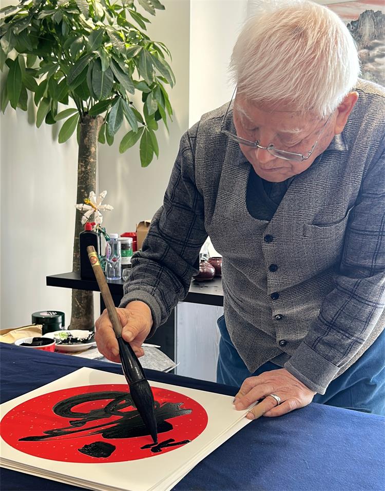 书画家来访0124-2