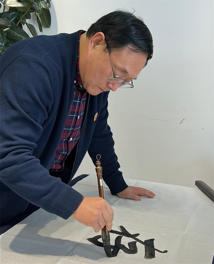 书画家来访0124-4