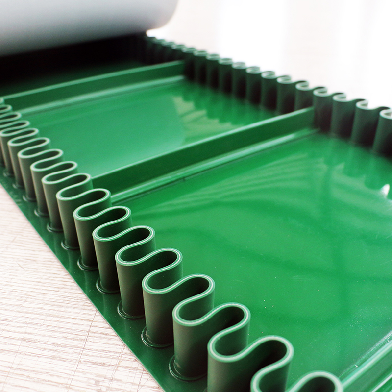 pvc输送带-绿色无缝裙边 pvc输送带-绿色无缝裙边