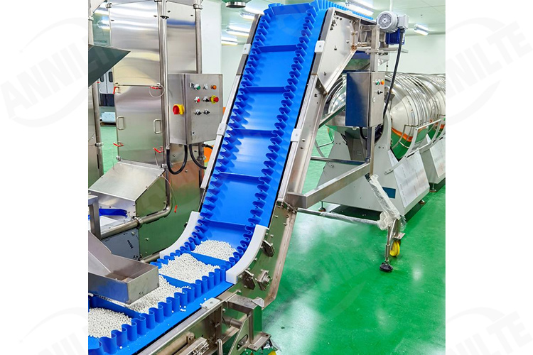 食品爬坡输送带2