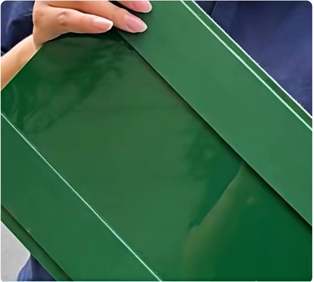 金属雕花板输送带